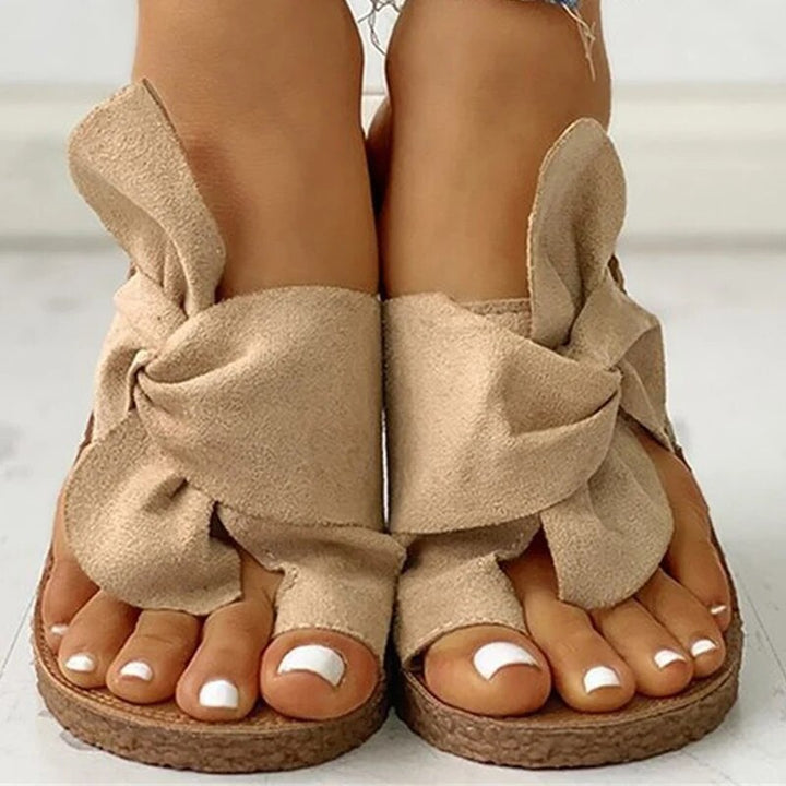Amie - Effortless Tie-Up Sandals
