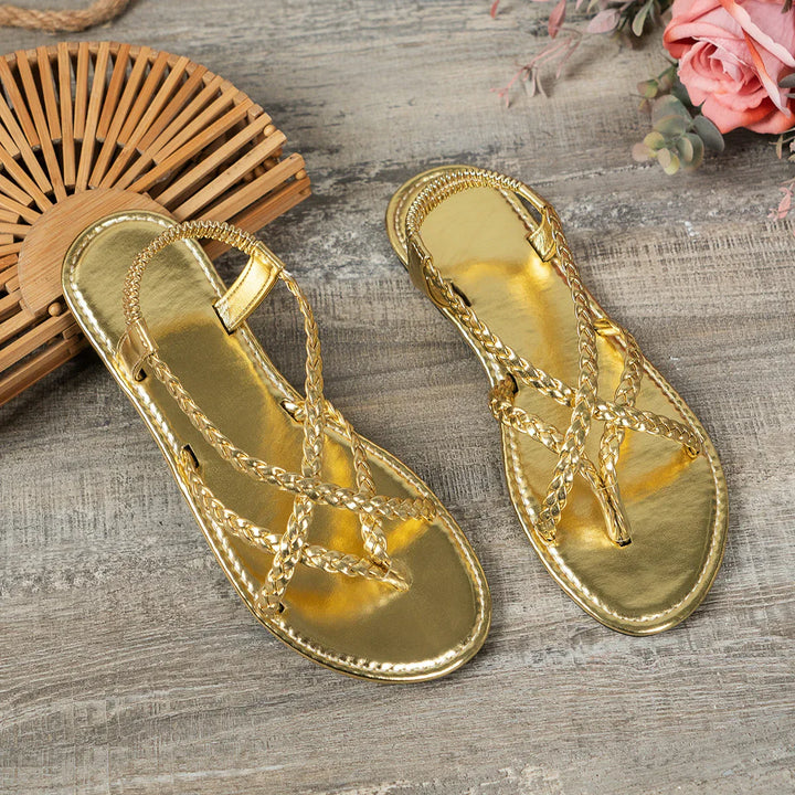 Charlie - Luxe Braided Sandals