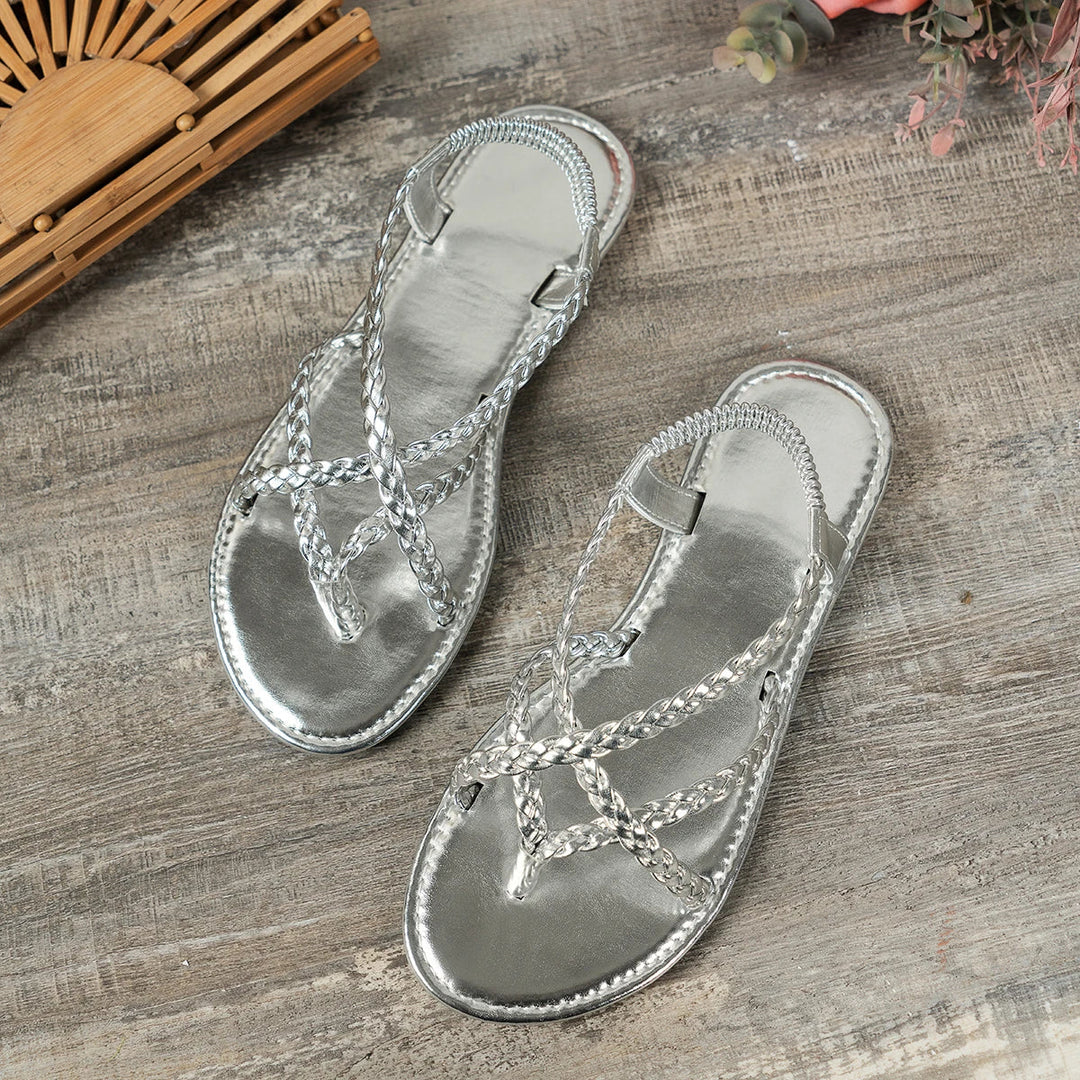 Charlie - Luxe Braided Sandals