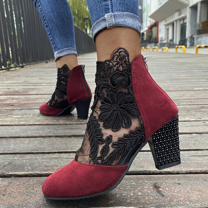 Amaris - Comfortable Heeled Sandals