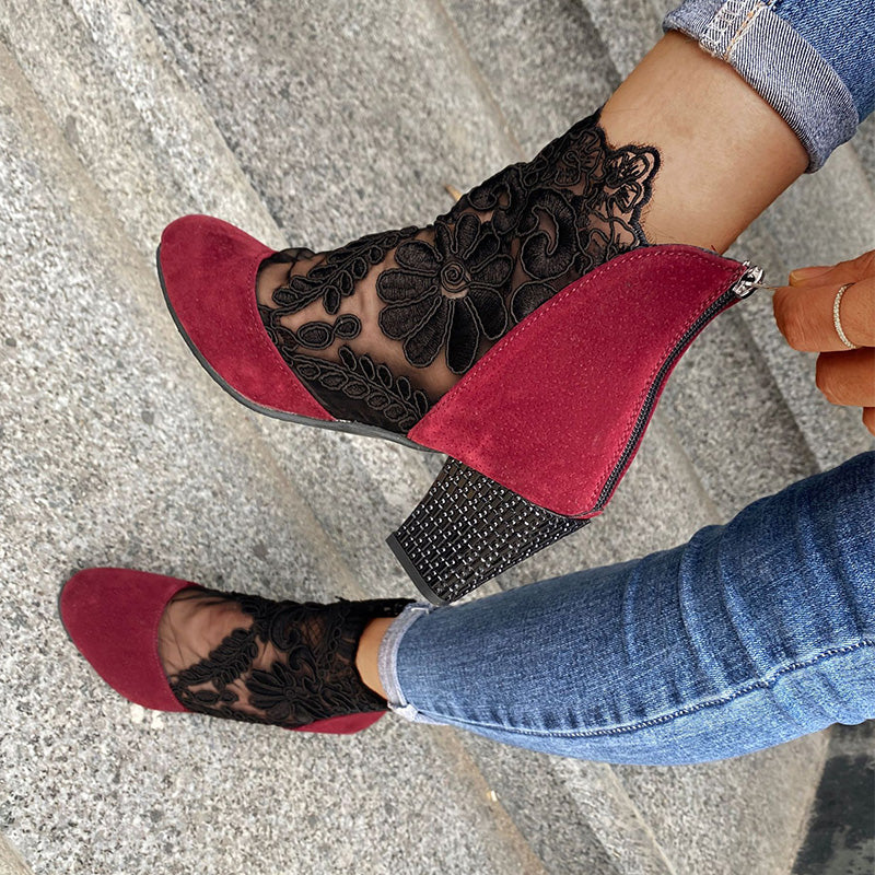 Amaris - Comfortable Heeled Sandals